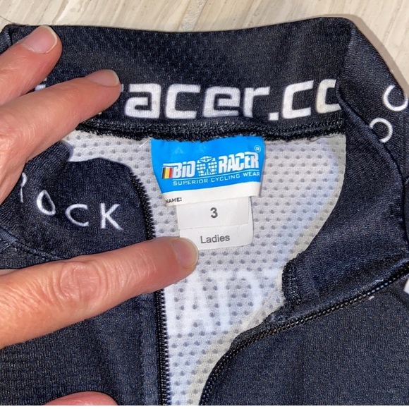 Bio Racer Blue Nectar Tequila Cycling Biking Bike Jersey Zeet Moxie Multisport - Picture 3 of 4